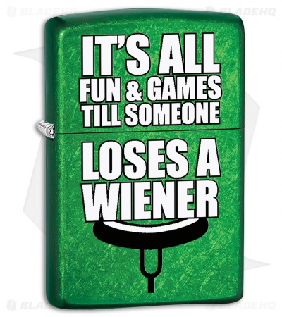 Zippo Lighter Fun and Games (Meadow Iced) 11845 