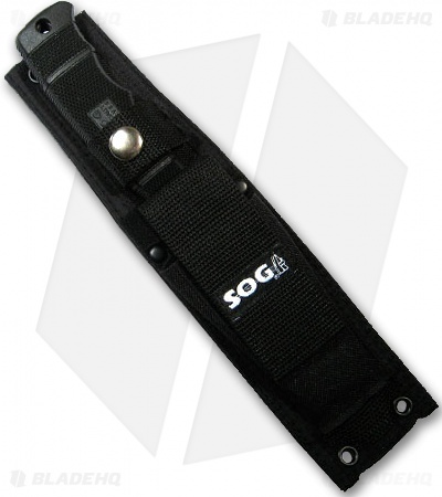 SOG Seal Pup Elite Fixed Knife w/ Nylon Sheath (TiNi PLN) E37S-N