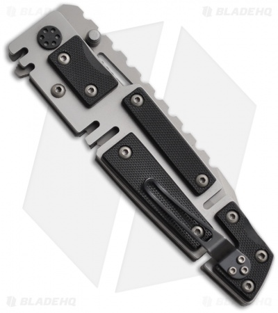 Mantis Echo S30V Liner Lock Knife (4" Bead Blast Serr) MTF-4tib