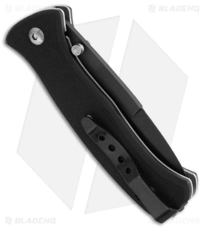 Al Mar Mini Sere 2000 Tactical Liner Lock Knife (3" Black) MS2KB