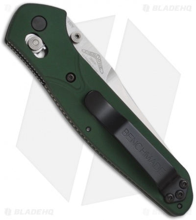 Benchmade 940 Osborne AXIS Lock Knife Green (3.4" Satin)