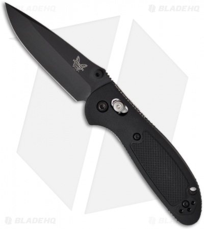 Benchmade Mini Griptilian AXIS Lock Knife (2.91" Black) 556BK-S30V