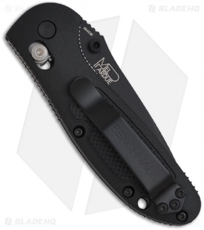 Benchmade Mini Griptilian Tanto AXIS Lock Knife (2.91" Black) 557BK