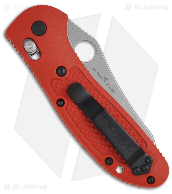 Benchmade Griptilian Trainer Axis Lock Knife Red (Dull) 550T Blade HQ