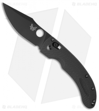 Benchmade Limited Mini Onslaught Axis Lock Knife (3.45" Black) 746BK-1201