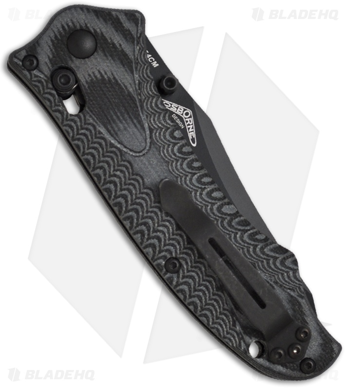 Benchmade 950BK Rift Osborne Folding Knife (3.67" Black)