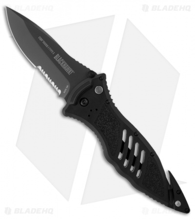 Blackhawk CQD Large Folding Knife BH15M301BK - Smoky
