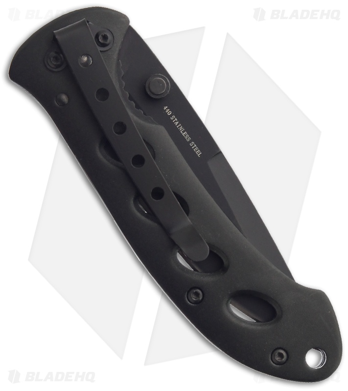 Boker Magnum Shadow Liner Lock Knife (3.25" Black) 01MB428