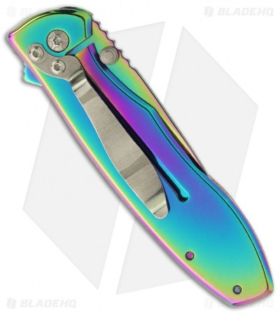 Boker Magnum Rainbow II Frame Lock Knife Spectrum (2.8" Spectrum Serr) 01YA107