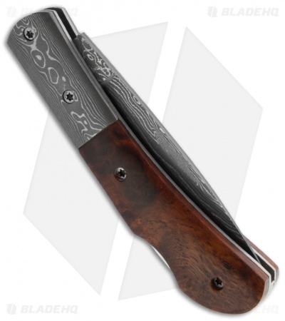 Boker Magnum Quincewood Lockback Knife (2.5" Damascus) 01MB550DAM