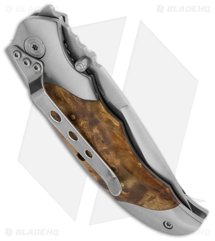Boker Magnum Hawk Liner Lock Knife (3.5" Satin) 01MB042