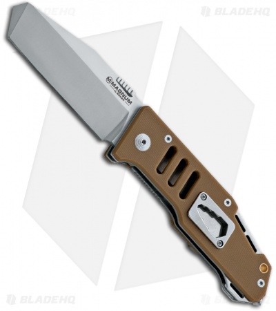 Boker Magnum Timberman Liner Lock Knife (3.375" Satin) 01RY144