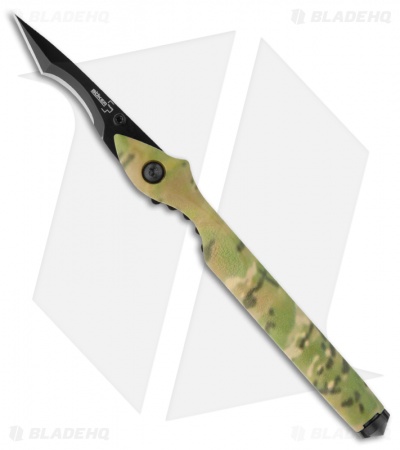 Boker Plus Jim Wagner Urban Survival Camo Tanto Pen Knife (1.63" Black) 01BO047C