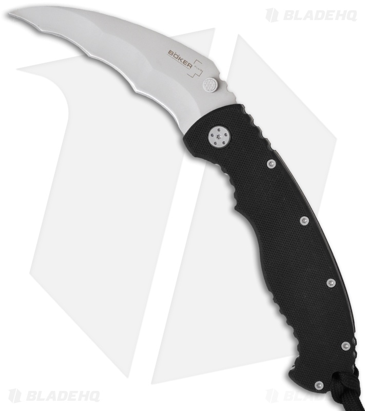 Boker Plus Bat Karambit Liner Lock Knife (3.5" Bead Blast) 01BO430