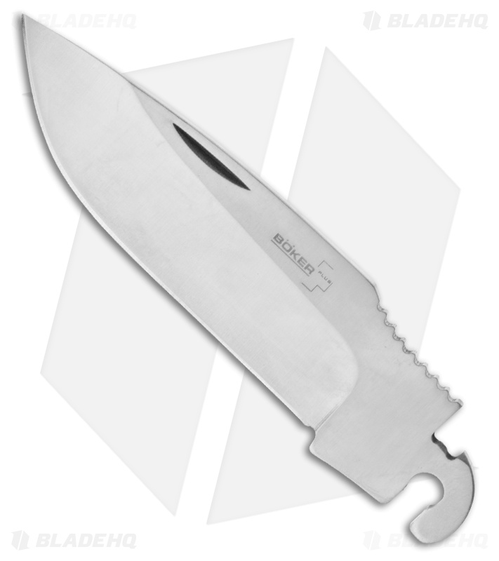 Boker Plus Optima Europe Black Folding Knife (3.5" Satin) 01BO105