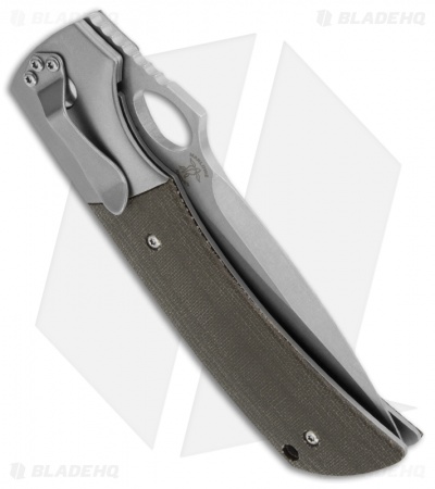 Boker Plus Marlowe Squail Liner Lock Knife (4" Stonewash) 01BO310