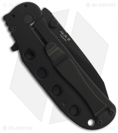 Boker Plus CLB Trance Frame Lock Knife Black (2.75" Black Serr) 01BO596