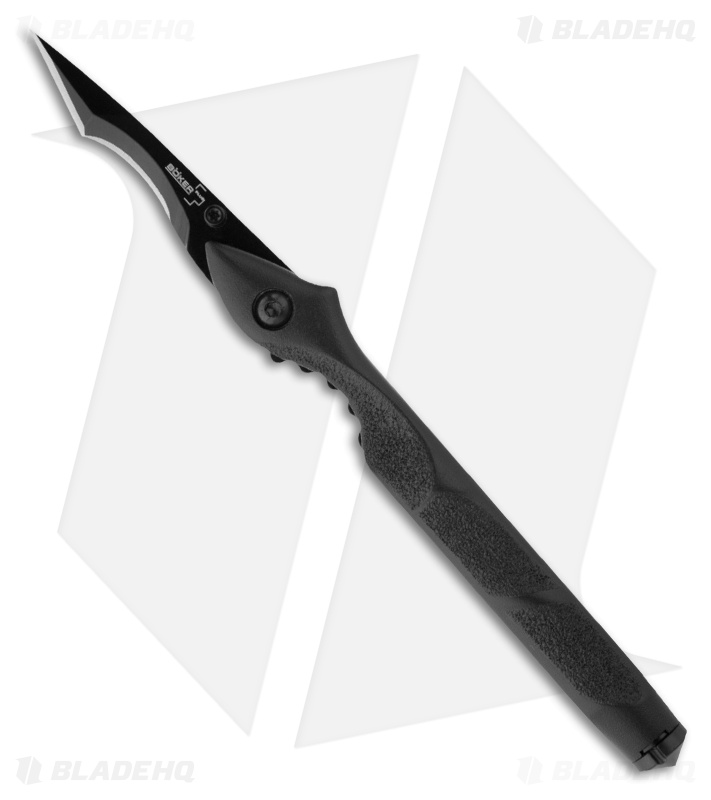 Boker Plus Jim Wagner Urban Tanto Pen Knife (1.75" Black) 01BO047