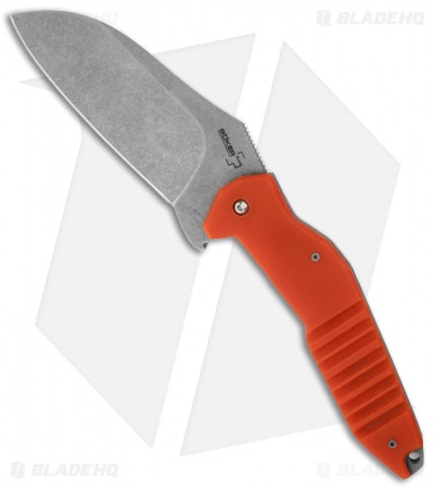 Boker S2 Liner Lock Knife Sniper Bladeworks Orange (4" Stonewash) Limited