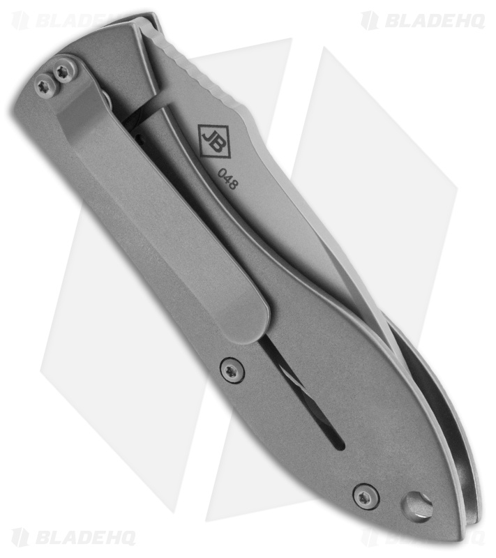 Boker Jim Burke Thorn Pocket Knife Titanium Folder (2.6" Bead Blast) 1132011