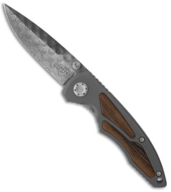 Boker Leopard Damascus I Knife (3.75" Plain) 110084