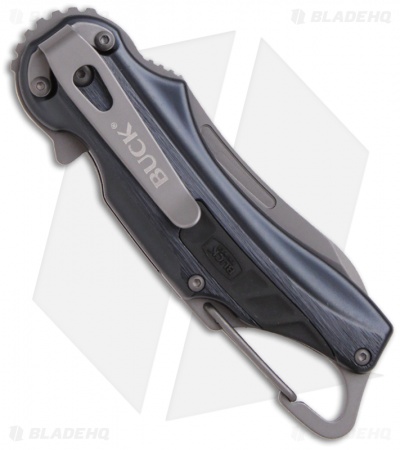 Buck Flashpoint LE Blue Slide Lock Knife (2.875" Gray) 0770BKS1-B