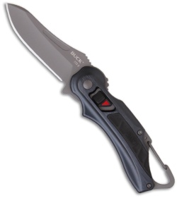 Buck Flashpoint LE Blue Slide Lock Knife (2.875" Gray) 0770BKS1-B