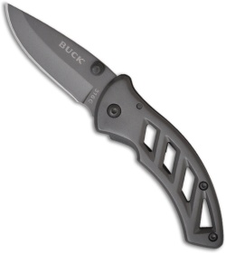 Buck Parallex Frame Lock Knife (2.25" Gray) 0316TTS-B