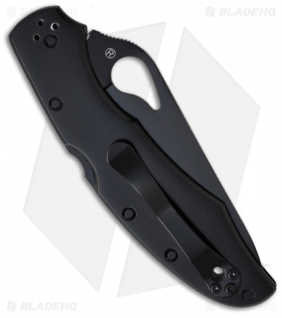 Byrd Cara Cara 2 Lockback Knife Stainless Steel (3.875" Black Serr) BY03BKPS2