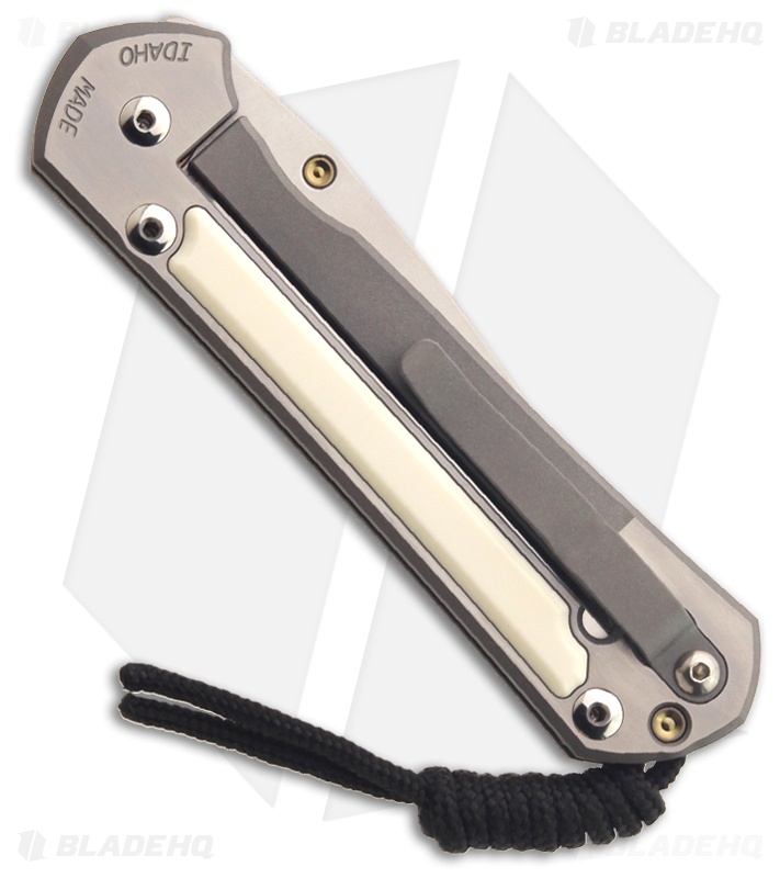 Chris Reeve Large Sebenza 21 Knife w/ Mammoth Inlay (3.625" Plain)