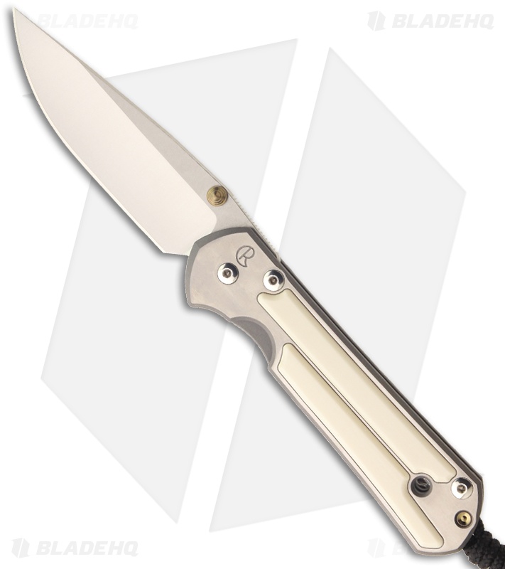 Chris Reeve Large Sebenza 21 Knife w/ Mammoth Inlay (3.625" Plain)