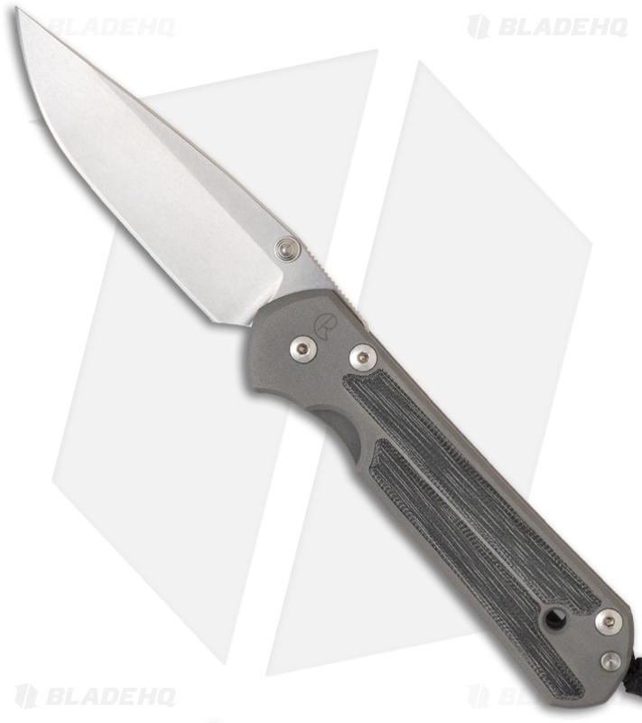 Chris Reeve Large Sebenza 21 Knife w/ Micarta & Dual Thumb Lug (3.625")