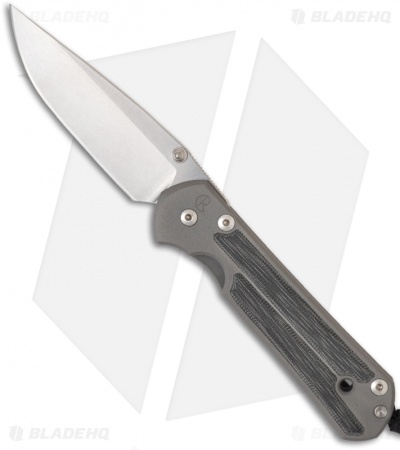 Chris Reeve Large Sebenza 21 Knife w/ Micarta & Dual Thumb Lug (3.625")