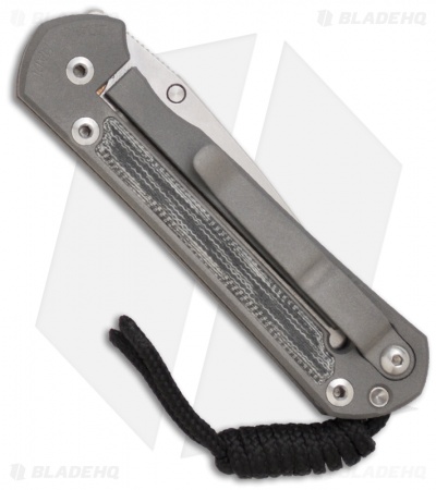 Chris Reeve Small Sebenza 21 Knife w/ Micarta Inlays (2.94" Polish)