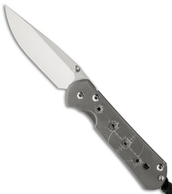 Chris Reeve Small Sebenza 21 Knife Riddled CGG (2.94