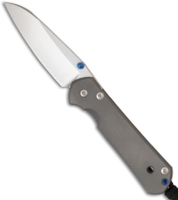 Chris Reeve Small Sebenza 21 Insingo Knife (2.94" Stonewash)