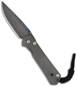 Chris Reeve Small Sebenza 21 Knife (2.94" Raindrop Damascus)