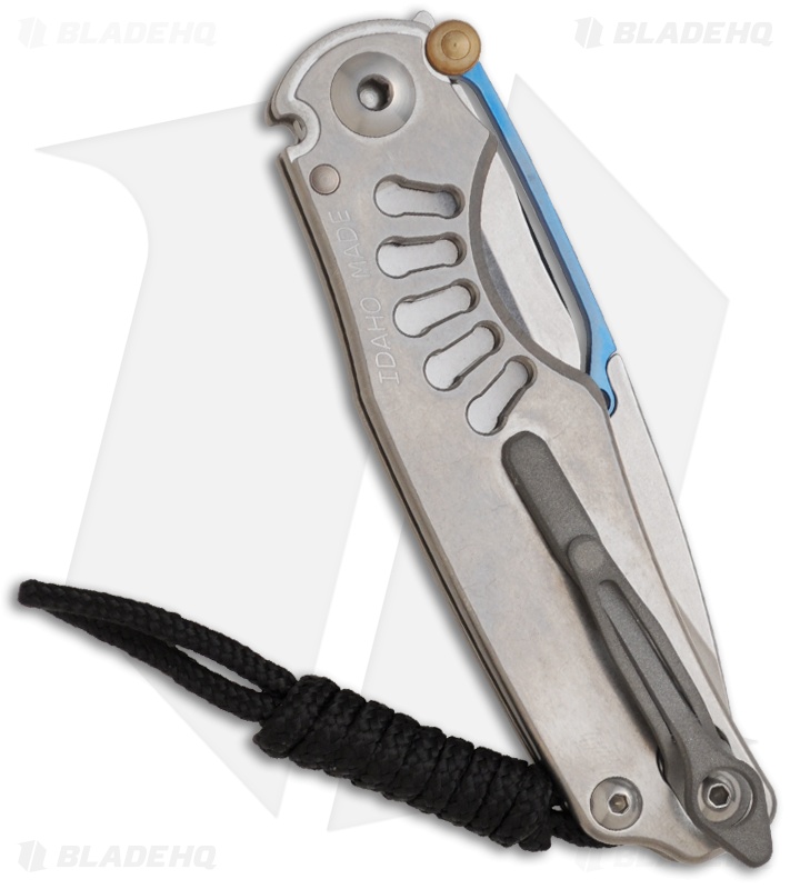 Chris Reeve Ti-Lock Knife Folding S35VN Blade Titanium Handle (3.25" Plain)