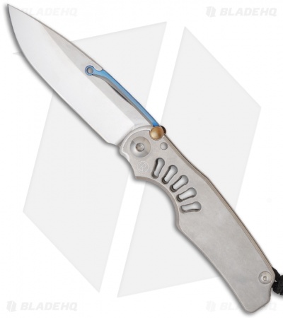 Chris Reeve Ti-Lock Knife Folding S35VN Blade Titanium Handle (3.25" Plain)