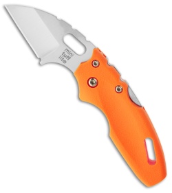 Cold Steel Mini Tuff Lite Knife Lockback Orange (2" Satin) 20MTRY