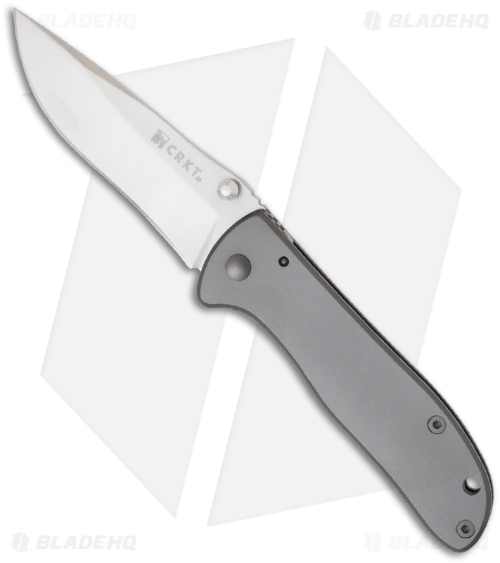 CRKT Drifter Frame Lock Knife Stainless Steel (2.875
