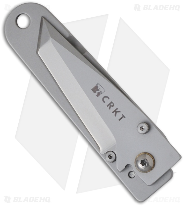 CRKT Ed Halligan K.I.S.S. Tanto Frame Lock Knife (2.25" Bead Blast Serr) 5510