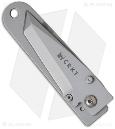 CRKT Ed Halligan K.I.S.S. Tanto Frame Lock Knife (2.25" Bead Blast Serr) 5510