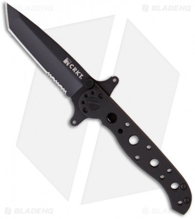 CRKT Carson M16-10KSF Special Forces Tanto Frame Lock Knife (3" Black Serr)