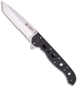 CRKT Carson M16-10S Tanto Frame Lock Knife (3" Bead Blast Serr) M16-10S