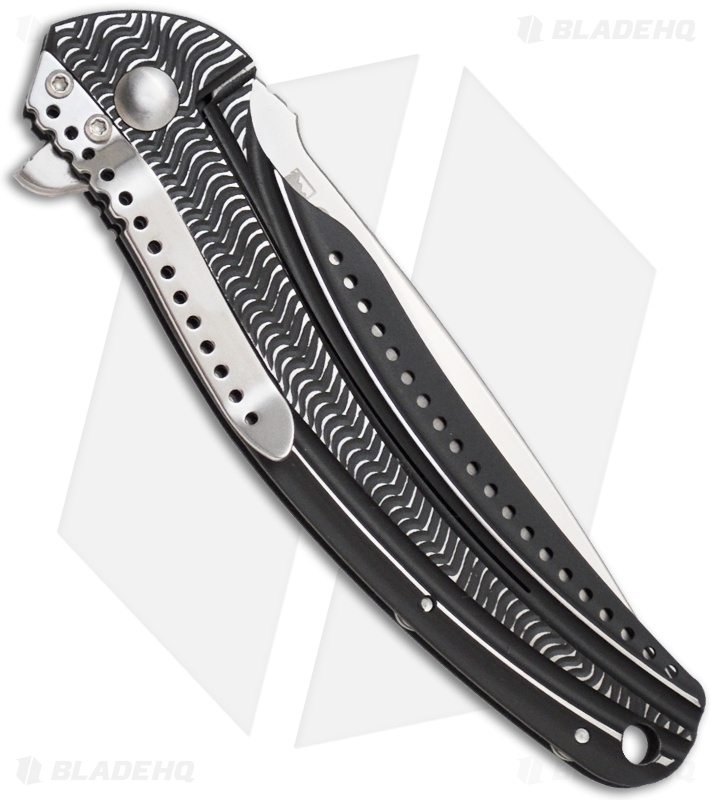 CRKT Ken Onion Ripple Frame Lock Knife Black (3.125