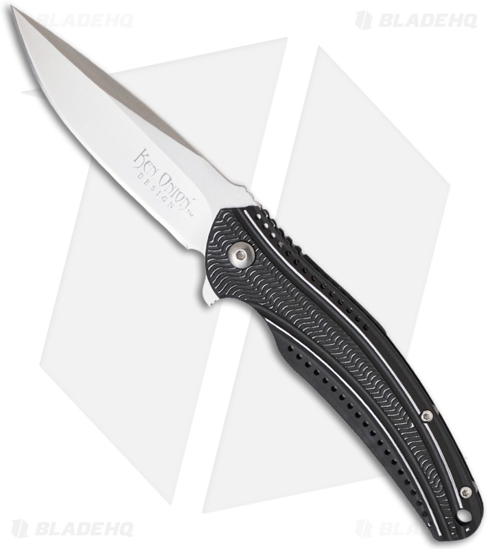 CRKT Ken Onion Ripple Frame Lock Knife Black (3.125