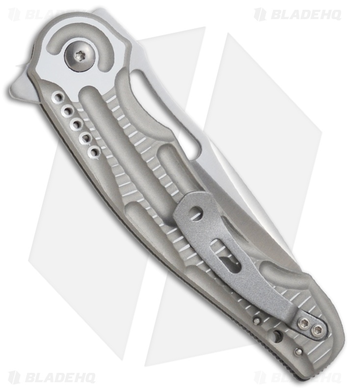CRKT Ikoma Sampa Liner Lock Knife Aluminum (3.125" Satin) 5330