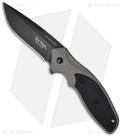 CRKT Ken Onion Shenanigan Liner Lock Knife (3.25" Black) K470KKP