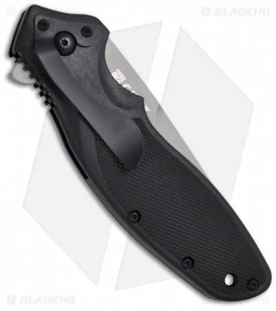 CRKT Ken Onion Shenanigan PPS Liner Lock Knife (3.25" Blasted Serr) K480KKS